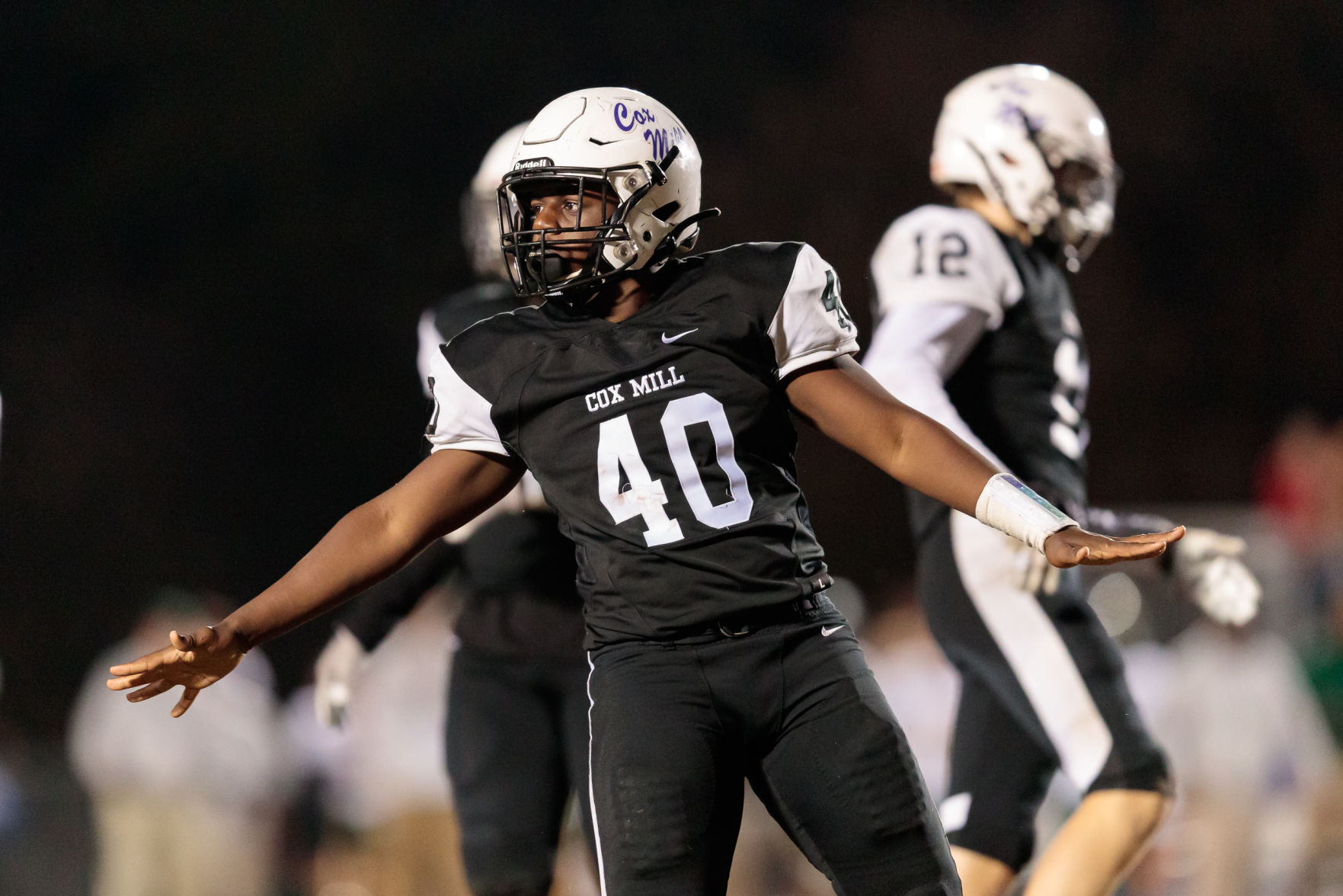 Cox Mill defeats Central Cabarrus 31-6 on Senior Night.